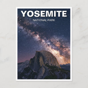Carte Postale Parc national Yosemite La nuit du lait