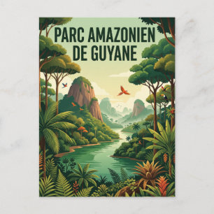 Carte Postale Parc naturel régional de Guyane France
