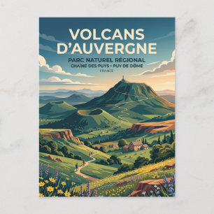 Carte Postale Parc naturel régional des Volcans d'Auvergne Franc
