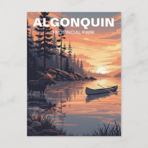 Carte Postale Parc provincial Algonquin Canada
