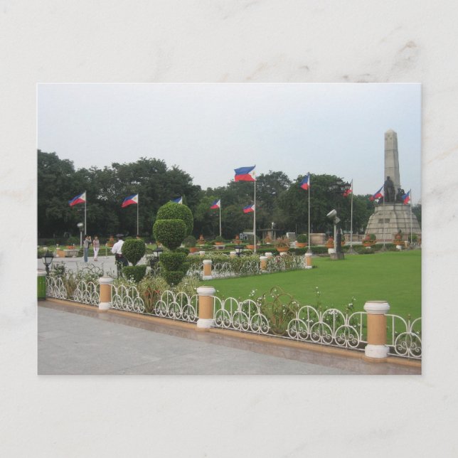 Carte Postale Parc Rizal (Devant)