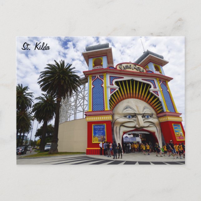 Carte Postale Parc St. Kilda Luna (Devant)