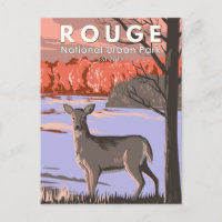 Parc urbain national de Rouge Canada VoyVintage