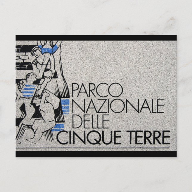 Carte Postale parco cinque terre italia (Devant)
