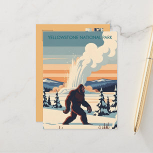 Carte Postale Parcs nationaux WPA