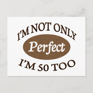 Carte Postale Parfait 50 ans