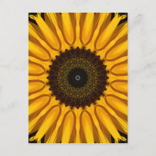 Carte Postale Parfait tournesol
