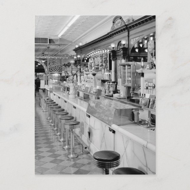 Carte Postale Parfum de crème glacée (Devant)