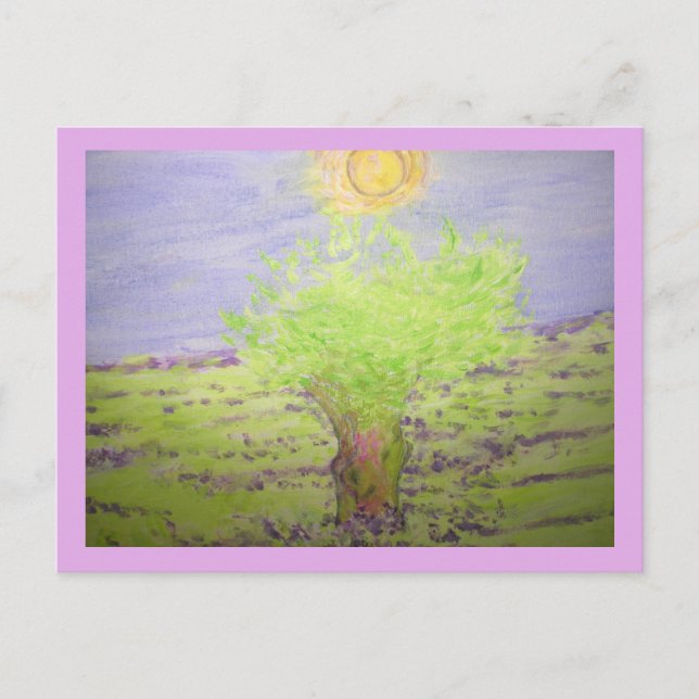 Carte Postale Parfum lavande (Devant)