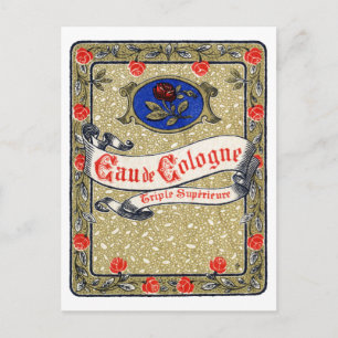 Carte Postale Parfum Supérieur Eau de Cologne 1925
