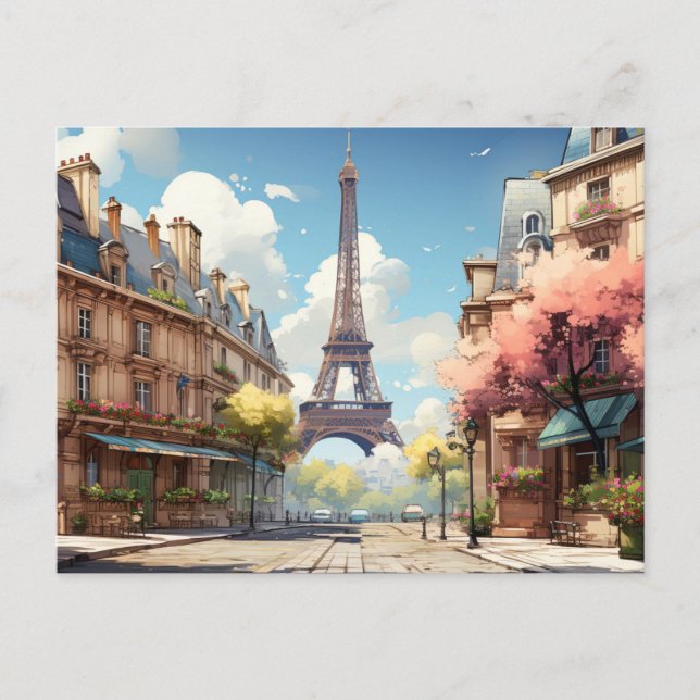 Carte postale Paris (Devant)