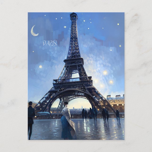 Carte postale Paris (Devant)