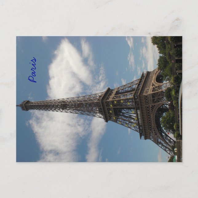 Carte postale Paris (Devant)
