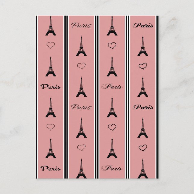 Carte Postale Paris (Devant)