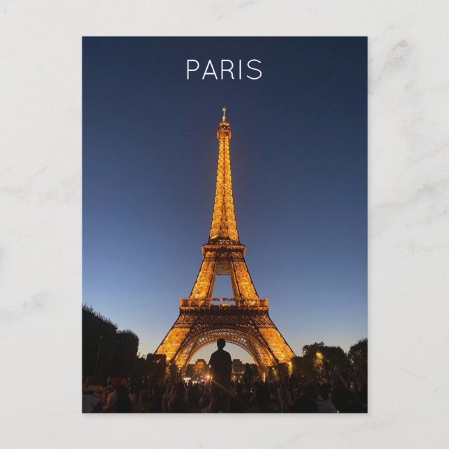Carte Postale Paris (Devant)