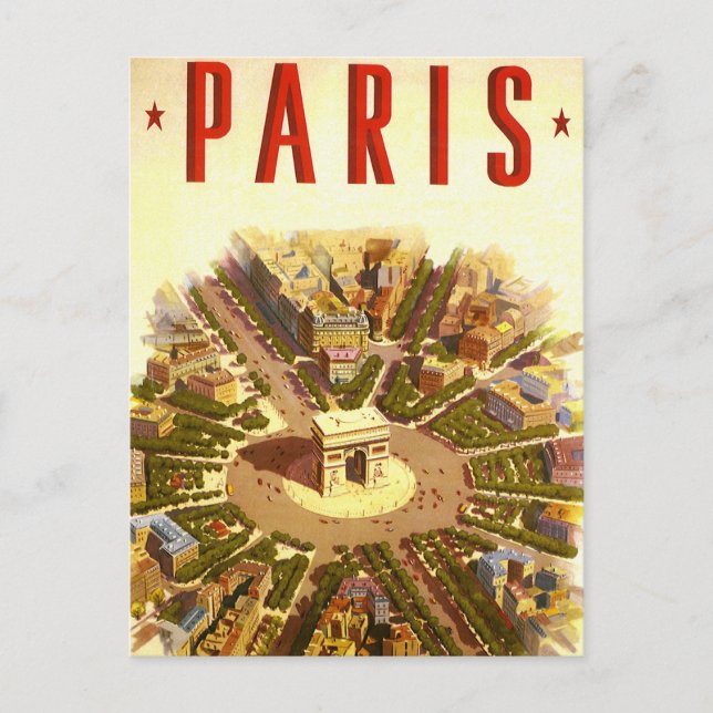 Carte Postale Paris (Devant)