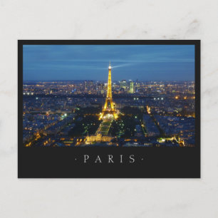 Carte postale Paris By Night