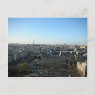 Carte Postale Paris depuis Notre-Dame