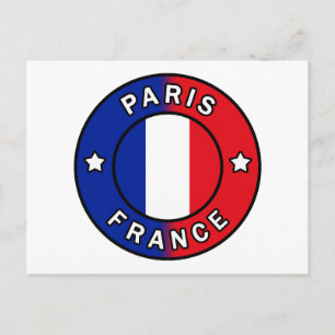 Carte Postale Paris France