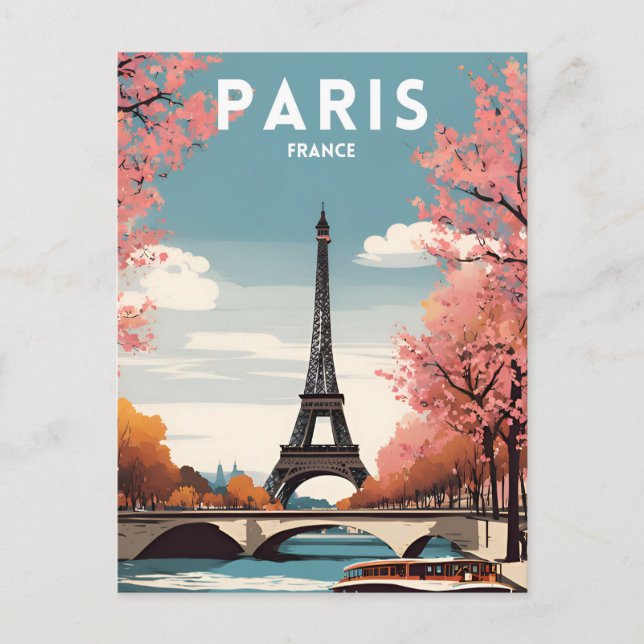 Carte Postale Paris France (Devant)