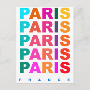 Carte Postale Paris France