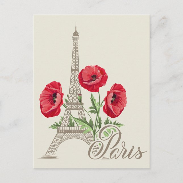 Carte postale Paris France (Devant)