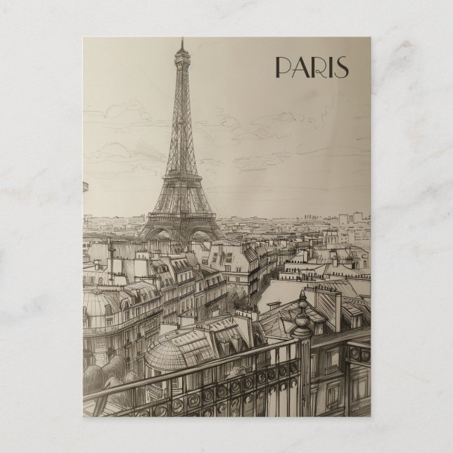 Carte Postale Paris France (Devant)