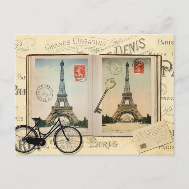 Carte Postale Paris France (Devant)
