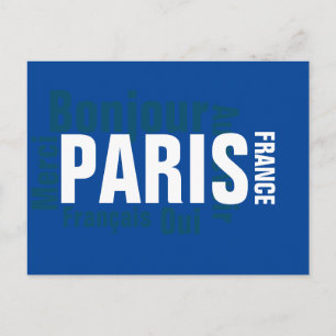 Carte Postale Paris, France