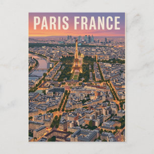 Carte Postale Paris France Art du milieu du XXe siècle sur la sk