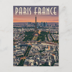 Carte Postale Paris France Art du milieu du XXe siècle sur la sk