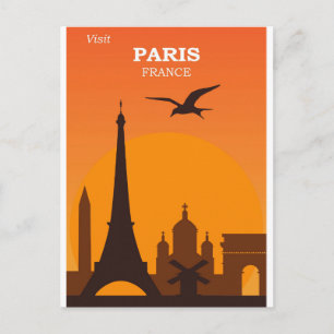 Carte Postale Paris France Lieux Anciens Voyage