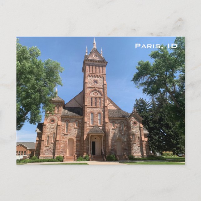 Carte Postale Paris - Idaho (Devant)