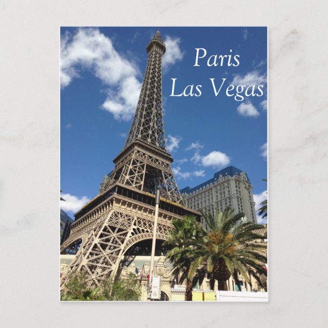 Carte Postale Paris, Las Vegas (Devant)