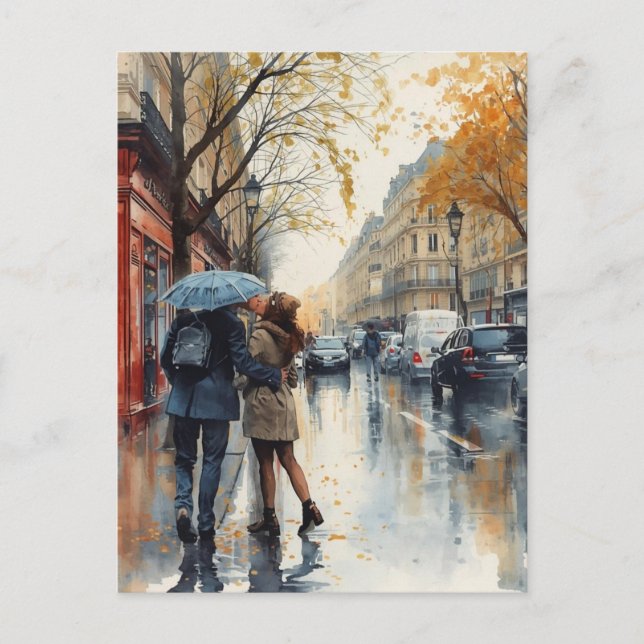 Carte Postale Paris Love (Devant)