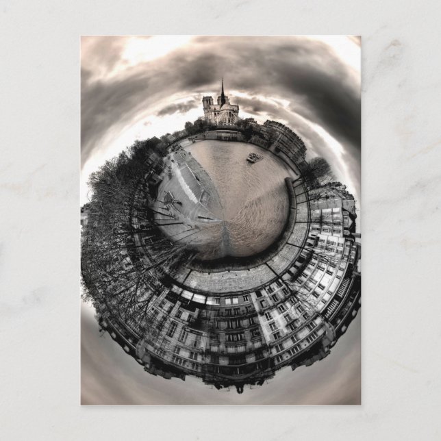 Carte postale Paris Miniplanet ! ! (Devant)