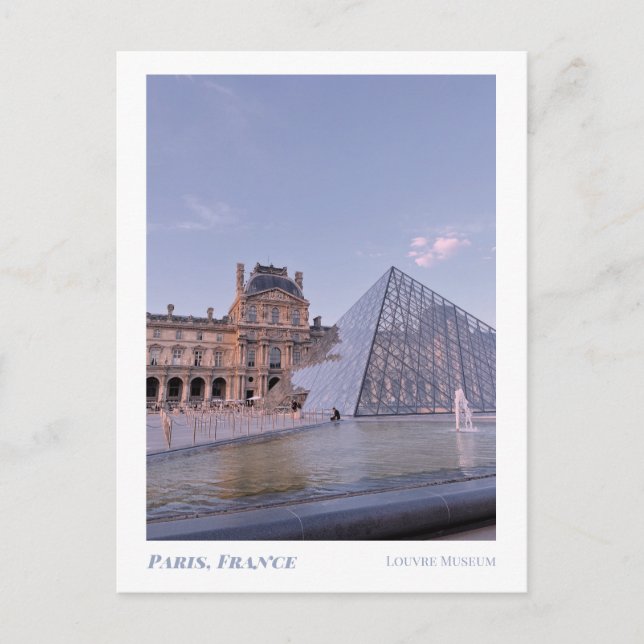 Carte Postale Paris, Musée du Louvre | Voyage (Devant)