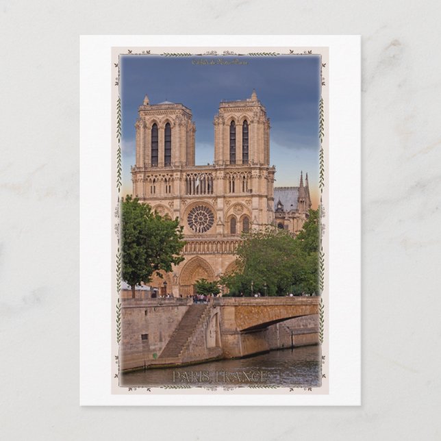 Carte Postale Paris - Notre Dame (Devant)