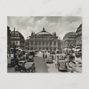 Carte Postale Paris, Opéra, 1930