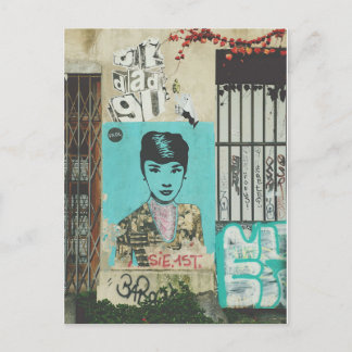 Carte Postale Paris : petit-déjeuner à tiffany's s'il vous plaît