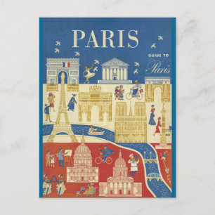 Carte Postale Paris - Poste