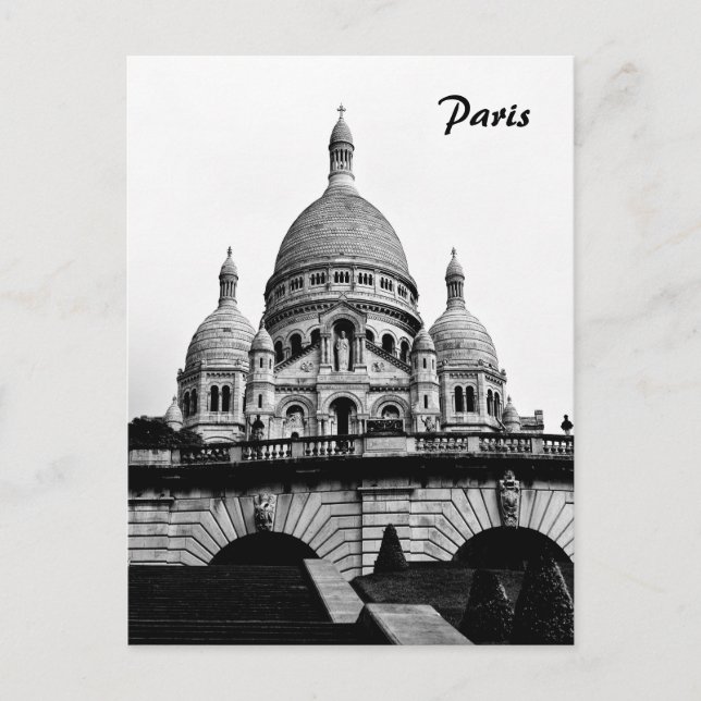 Carte Postale Paris & Sacré Coeur, Eglise Montmartre / France (Devant)