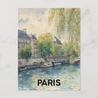 Carte Postale Paris Seine
