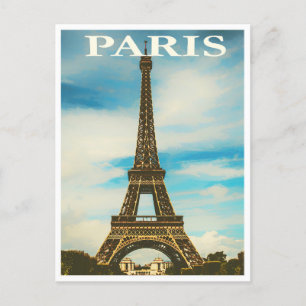 Carte Postale Paris Tour Eiffel France