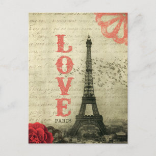 Carte Postale Paris vintage