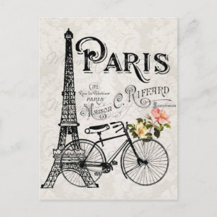 Carte postale Paris vintage