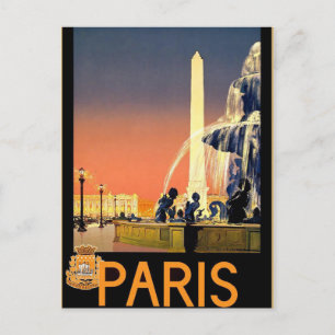 Carte Postale Paris vintage