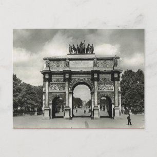 Carte Postale Paris vintage, Etoile, Arc de Triumphe