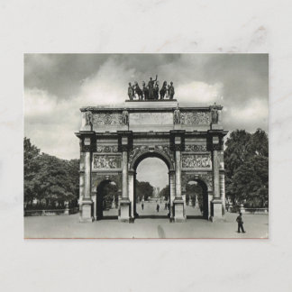 Carte Postale Paris vintage, Etoile, Arc de Triumphe