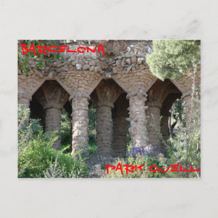 Carte Postale Park Guell Barcelona